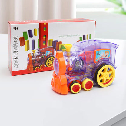 Domino Train Puzzle Toy
