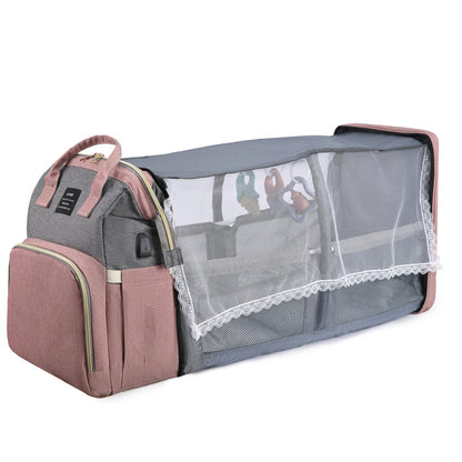 Large Capacity Mummy Crib Backpack
