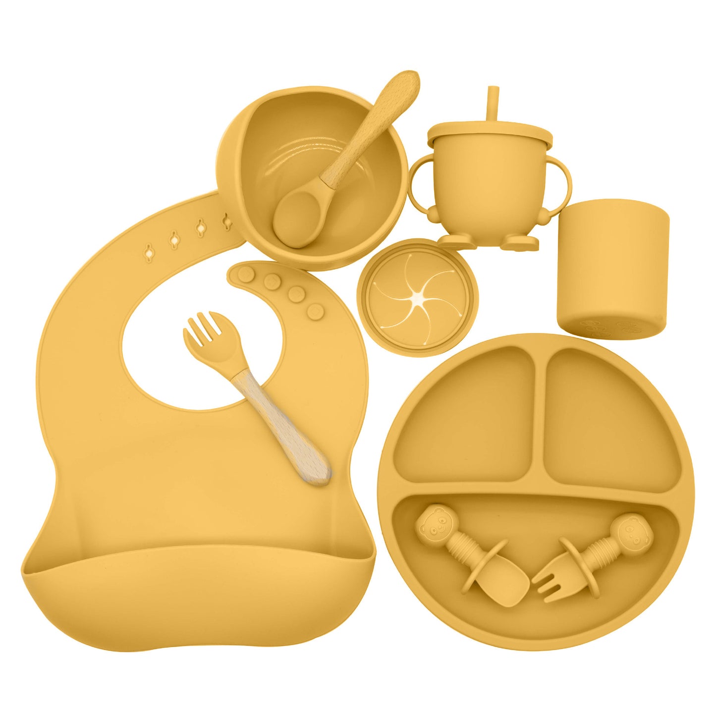 New Silicone Feeding Set