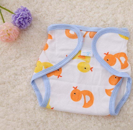 Cartoon Reusable Diaper Pants.