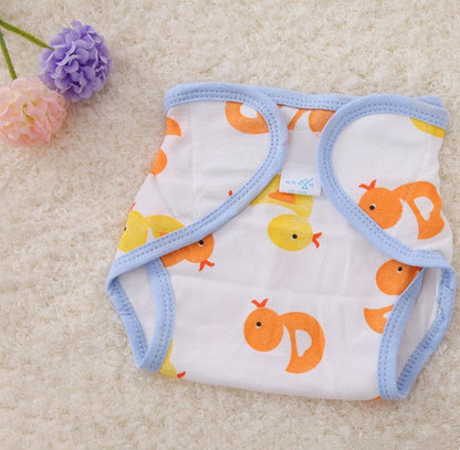 Cartoon Reusable Diaper Pants.