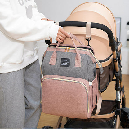 Large Capacity Mummy Crib Backpack