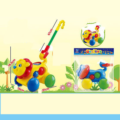 Baby Toddler Trolley Toy Single Pole Boy Girl Push Airplane Pegasus