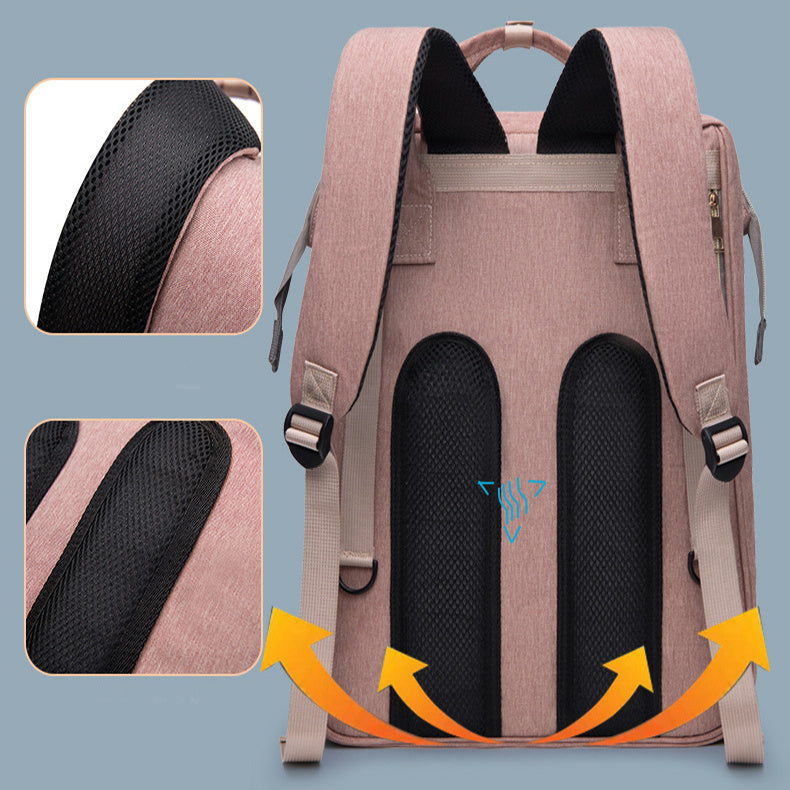 Large Capacity Mummy Crib Backpack