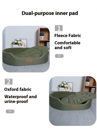 Four Seasons Universal Dog Mattress Pet Bed Anti-bite Supplies